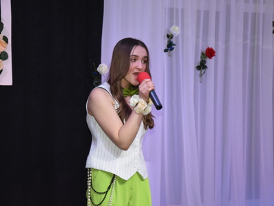 Zdjęcie z koncertu z okazji Dnia Kobiet w Gościeradowie