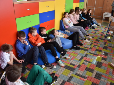 Spotkanie w ZPO w Gościeradowie dot. ,,Razem bezpieczniej"