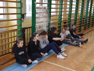 Spotkanie w ZPO w Gościeradowie dot. ,,Razem bezpieczniej"