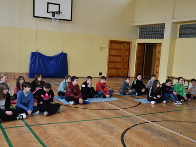 Spotkanie w ZPO w Gościeradowie dot. ,,Razem bezpieczniej"