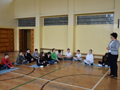 Spotkanie w ZPO w Gościeradowie dot. ,,Razem bezpieczniej"