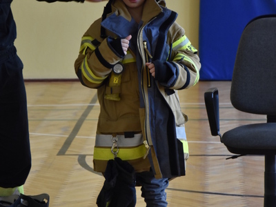 Spotkanie w ZPO w Gościeradowie dot. ,,Razem bezpieczniej"