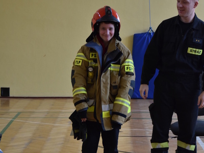 Spotkanie w ZPO w Gościeradowie dot. ,,Razem bezpieczniej"