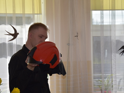 Spotkanie w ZPO w Gościeradowie dot. ,,Razem bezpieczniej"