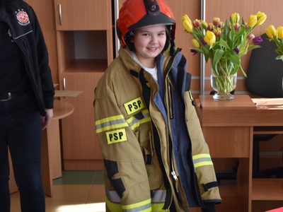 Spotkanie w ZPO w Gościeradowie dot. ,,Razem bezpieczniej"