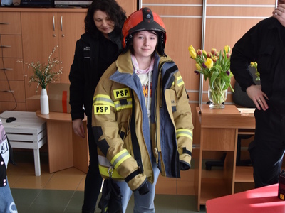 Spotkanie w ZPO w Gościeradowie dot. ,,Razem bezpieczniej"