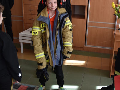 Spotkanie w ZPO w Gościeradowie dot. ,,Razem bezpieczniej"