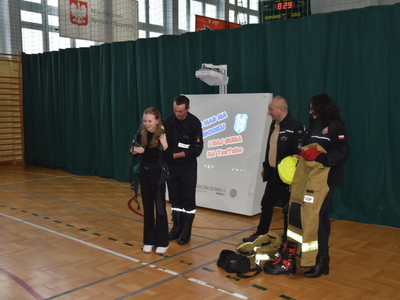 Spotkanie ,,Razem bezpieczniej" w PSP w Liśniku Dużym