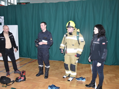 Spotkanie ,,Razem bezpieczniej" w PSP w Liśniku Dużym