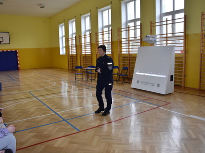 Spotkanie ,,Razem bezpieczniej" w ZS w Księżomierzy