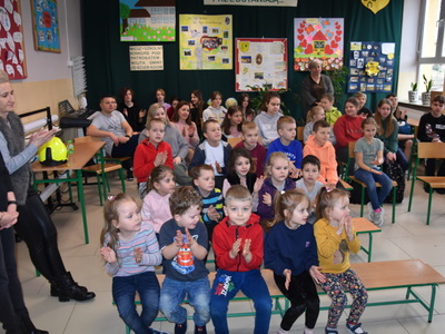 Spotkanie ,,Razem bezpieczniej" w PSP w Mniszku