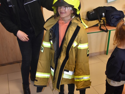 Spotkanie ,,Razem bezpieczniej" w PSP w Mniszku