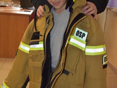 Spotkanie ,,Razem bezpieczniej" w PSP w Mniszku