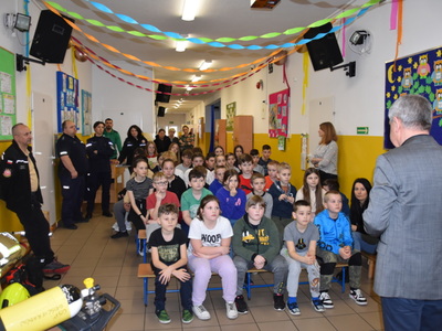 Spotkanie ,,Razem bezpieczniej" w PSP w Szczecynie