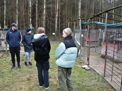 Zbiórka karmy dla przytuliska zorganizowana przez MRG Gościeradów