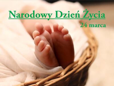 Zdjęcie stóp niemowlaka