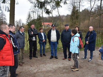 Zdjęcie z wyjazdu radnych i sołtysów z gminy Gościeradów do Kazimierza Dolnego