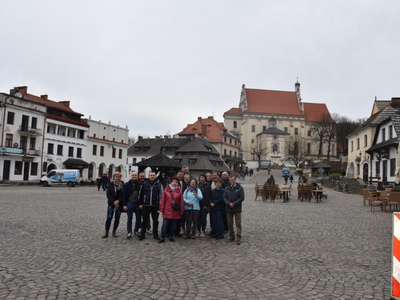 Zdjęcie z wyjazdu radnych i sołtysów z gminy Gościeradów do Kazimierza Dolnego