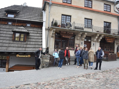 Zdjęcie z wyjazdu radnych i sołtysów z gminy Gościeradów do Kazimierza Dolnego