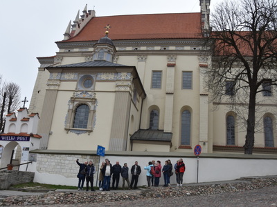 Zdjęcie z wyjazdu radnych i sołtysów z gminy Gościeradów do Kazimierza Dolnego