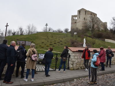 Zdjęcie z wyjazdu radnych i sołtysów z gminy Gościeradów do Kazimierza Dolnego