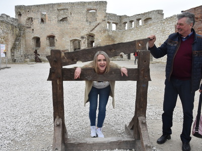 Zdjęcie z wyjazdu radnych i sołtysów z gminy Gościeradów do Kazimierza Dolnego