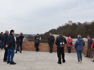 Zdjęcie z wyjazdu radnych i sołtysów z gminy Gościeradów do Kazimierza Dolnego
