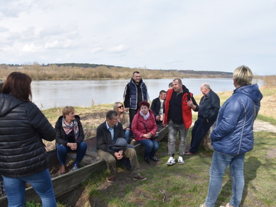 Zdjęcie z wyjazdu radnych i sołtysów z gminy Gościeradów do Kazimierza Dolnego
