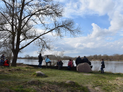 Zdjęcie z wyjazdu radnych i sołtysów z gminy Gościeradów do Kazimierza Dolnego