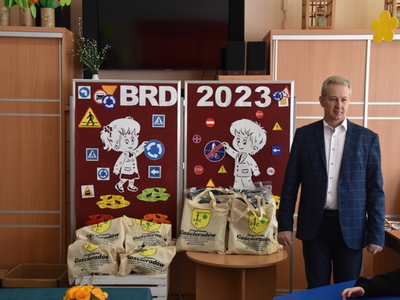 Zdjęcie z Turnieju Bezpieczeństwa w Ruchu Drogowym w Gościeradowie