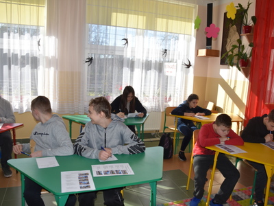 Zdjęcie z Turnieju Bezpieczeństwa w Ruchu Drogowym w Gościeradowie