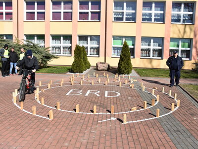 Zdjęcie z Turnieju Bezpieczeństwa w Ruchu Drogowym w Gościeradowie