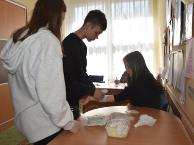 Zdjęcie z Turnieju Bezpieczeństwa w Ruchu Drogowym w Gościeradowie