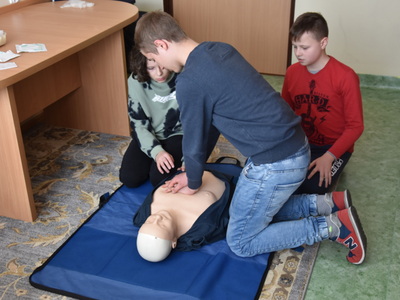 Zdjęcie z Turnieju Bezpieczeństwa w Ruchu Drogowym w Gościeradowie