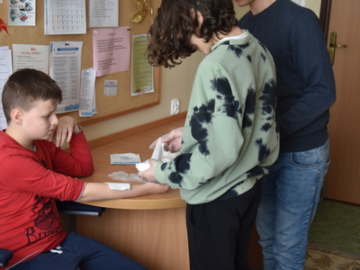 Zdjęcie z Turnieju Bezpieczeństwa w Ruchu Drogowym w Gościeradowie