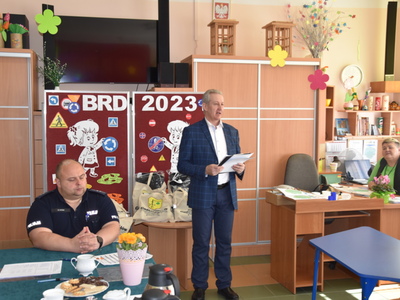 Zdjęcie z Turnieju Bezpieczeństwa w Ruchu Drogowym w Gościeradowie