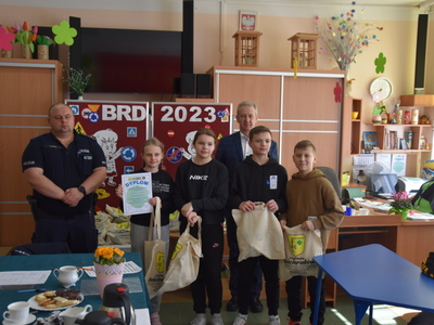 Zdjęcie z Turnieju Bezpieczeństwa w Ruchu Drogowym w Gościeradowie