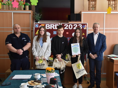Zdjęcie z Turnieju Bezpieczeństwa w Ruchu Drogowym w Gościeradowie