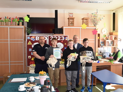 Zdjęcie z Turnieju Bezpieczeństwa w Ruchu Drogowym w Gościeradowie