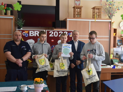 Zdjęcie z Turnieju Bezpieczeństwa w Ruchu Drogowym w Gościeradowie