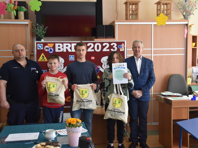 Zdjęcie z Turnieju Bezpieczeństwa w Ruchu Drogowym w Gościeradowie