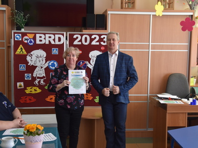 Zdjęcie z Turnieju Bezpieczeństwa w Ruchu Drogowym w Gościeradowie