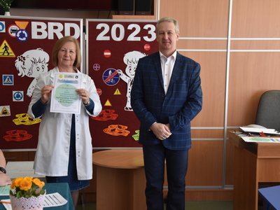 Zdjęcie z Turnieju Bezpieczeństwa w Ruchu Drogowym w Gościeradowie