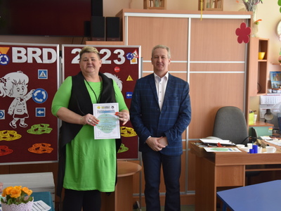 Zdjęcie z Turnieju Bezpieczeństwa w Ruchu Drogowym w Gościeradowie