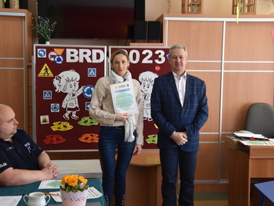 Zdjęcie z Turnieju Bezpieczeństwa w Ruchu Drogowym w Gościeradowie