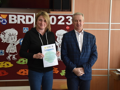 Zdjęcie z Turnieju Bezpieczeństwa w Ruchu Drogowym w Gościeradowie