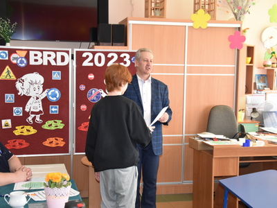 Zdjęcie z Turnieju Bezpieczeństwa w Ruchu Drogowym w Gościeradowie