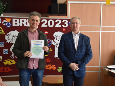 Zdjęcie z Turnieju Bezpieczeństwa w Ruchu Drogowym w Gościeradowie