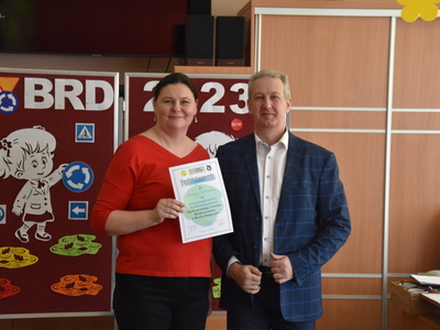 Zdjęcie z Turnieju Bezpieczeństwa w Ruchu Drogowym w Gościeradowie