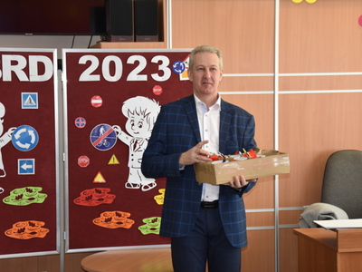 Zdjęcie z Turnieju Bezpieczeństwa w Ruchu Drogowym w Gościeradowie